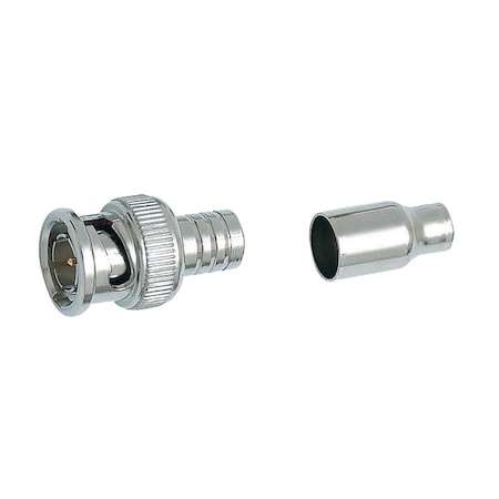 Quest Technology International BNC (Male) Connector, 75 Ohm - 2Pc-Crimp-On, Rg-59/62 CBB-2210